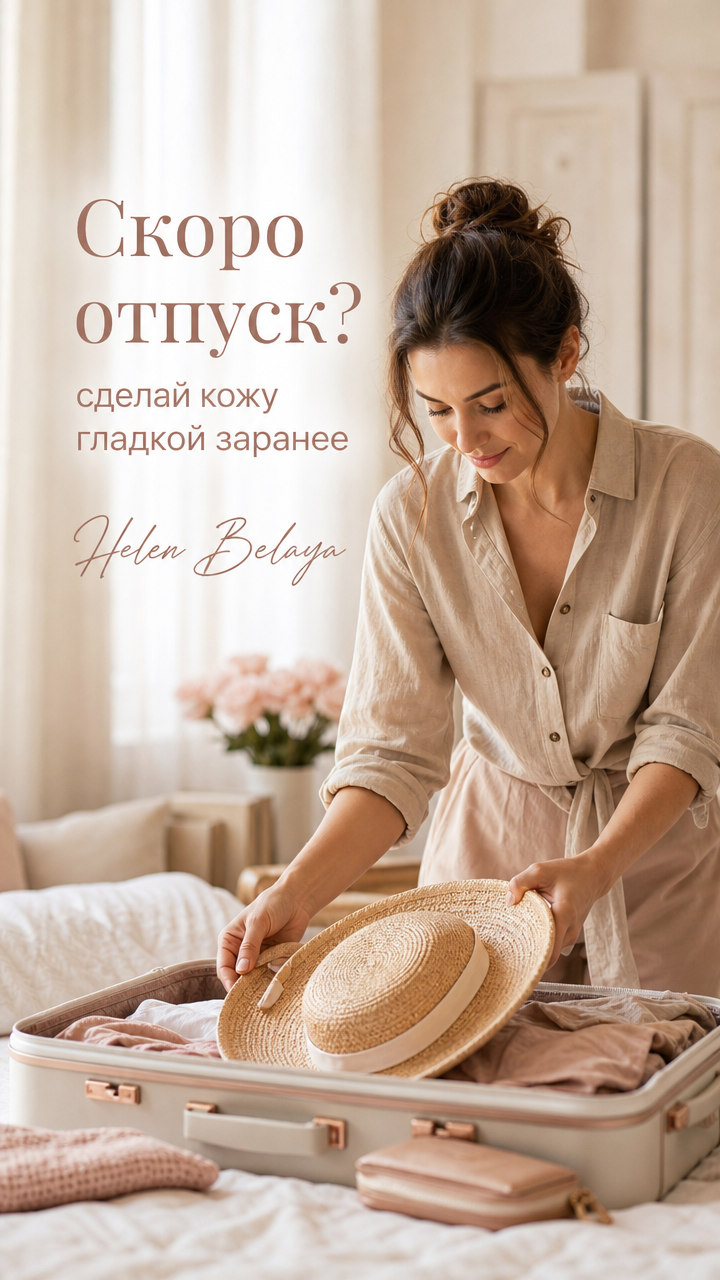 Скоро отпуск? Сделай кожу гладкой заранее